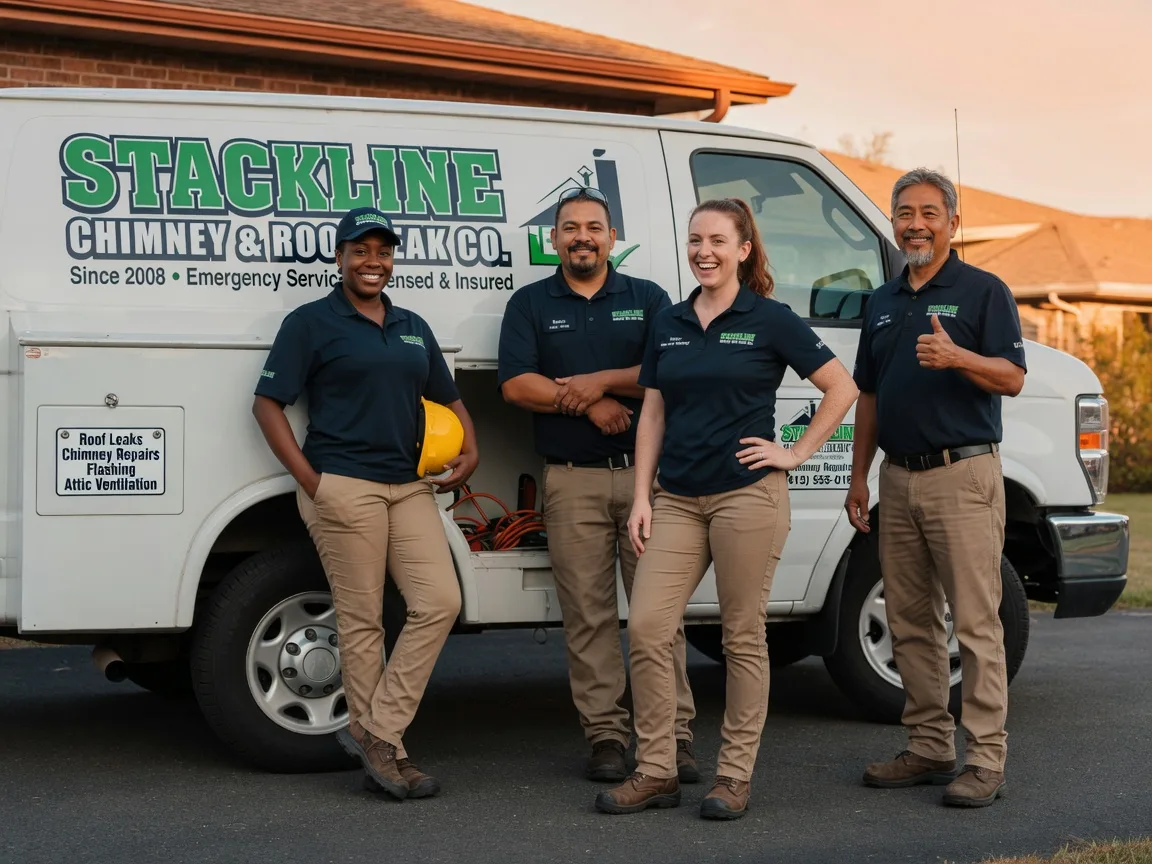 Chimney flashing repair company in Dunlap, TN